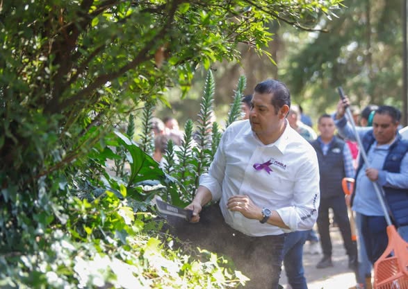 En Teziutlán, décima faena comunitaria rescata espacios públicos y valores