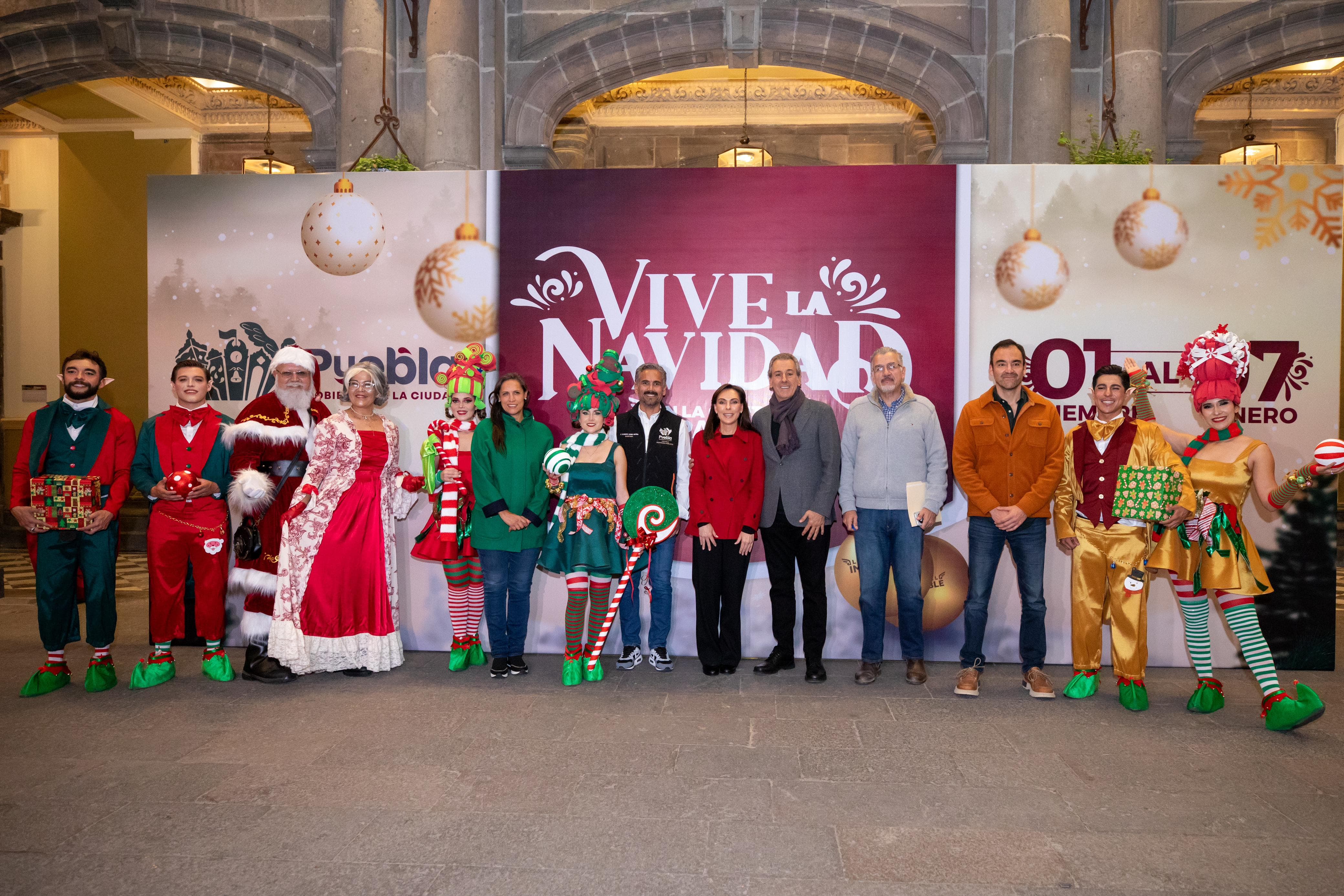 PRESENTA GOBIERNO DE LA CIUDAD  ACTIVIDADES DEL FESTIVAL VIVE LA NAVIDAD