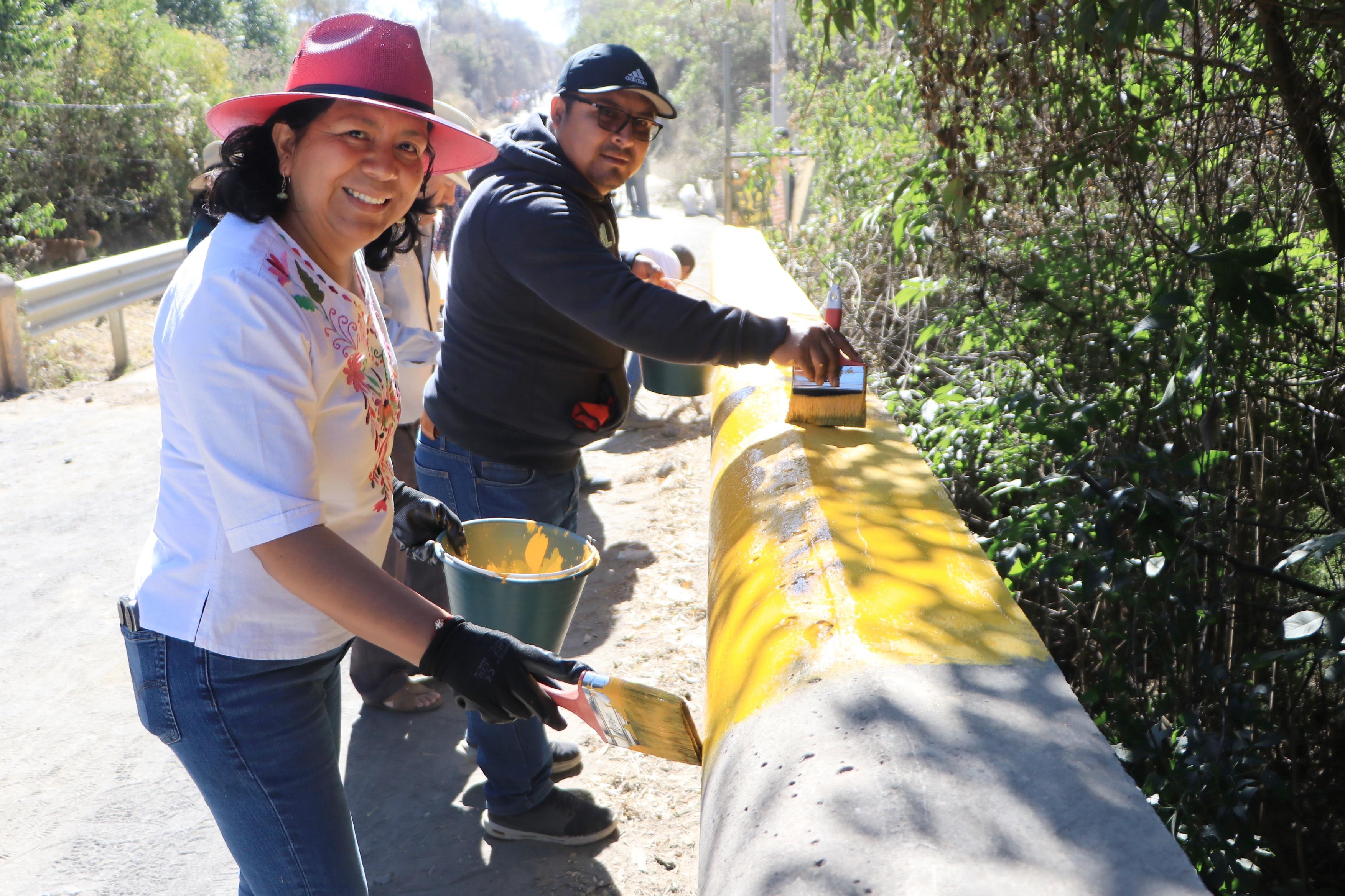 SECRETARÍA DE AGRICULTURA: FAENA COMUNITARIA EN SAN JERÓNIMO TECUANIPAN